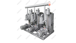 水環真空泵機組這么設計可以節約99%的水資源